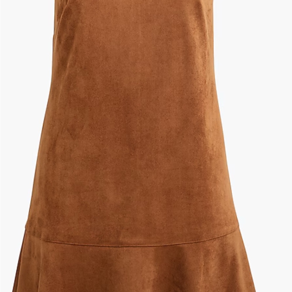 NWT's faux sueded drop waste J Crew Dress - Picture 2 of 4
